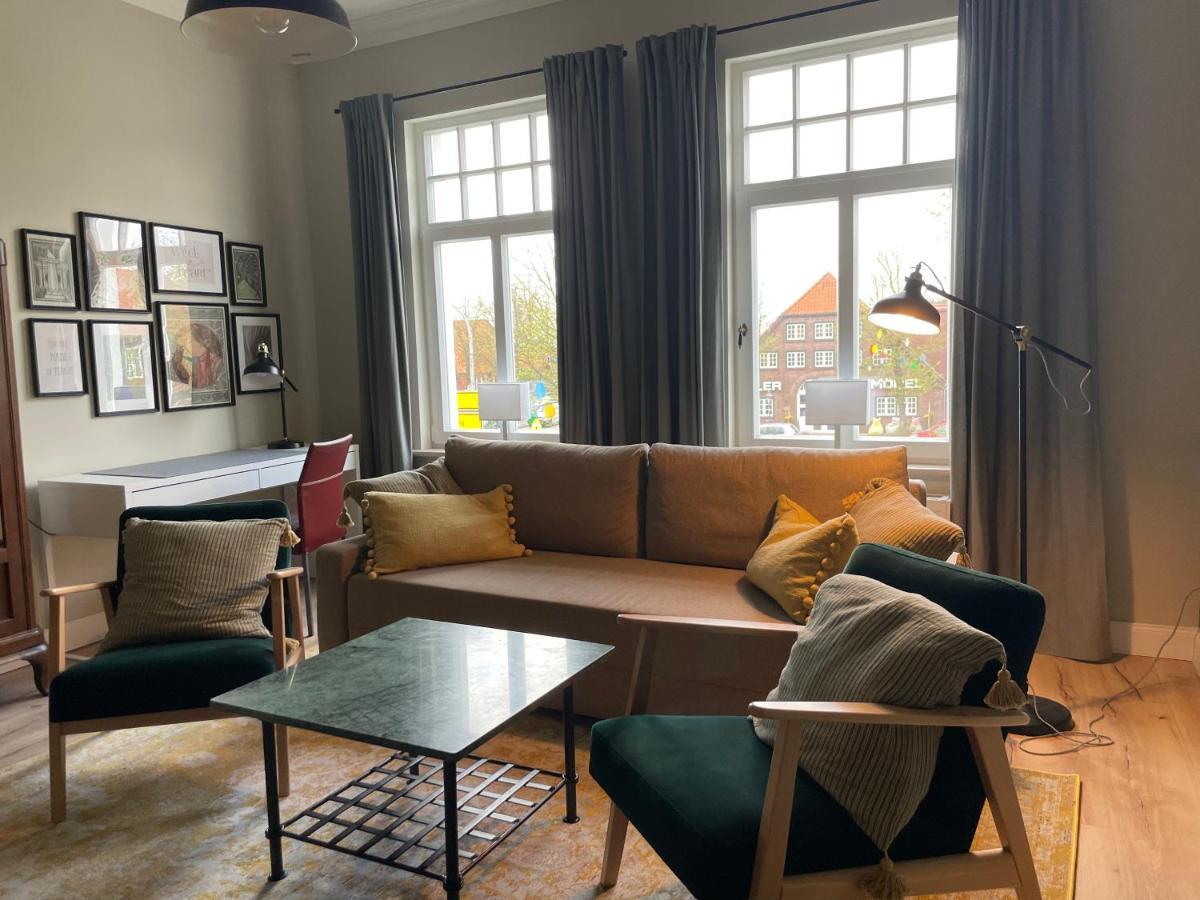 Luxus Lindenhof Apartments -Ferienwohnungen In Friesland An Der Nordsee Am Naturschutzgebiet Urwald Neuenburg  외부 사진